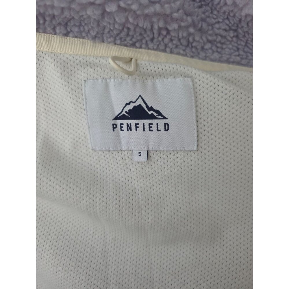 Vtg PENFIELD Haight Lavender Sherpa Fleece Full Zip Oversized Jacket Women's S - Picture 8 of 9